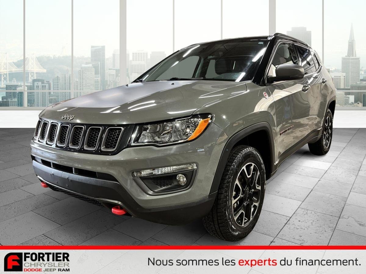 2021 Jeep Compass Trailhawk 4X4 HEATED SEATS + MAGS / 4X4 SIEGES CHA