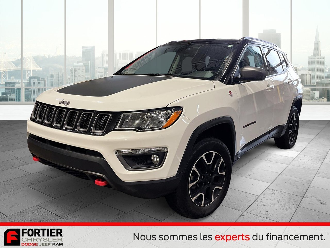 2021 Jeep Compass Trailhawk 4X4 + HEATED SEATS + MAGS + HEATED STEER