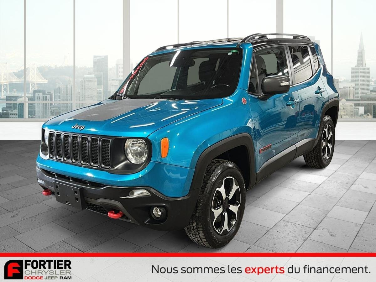 2020 Jeep Renegade Trailhawk 4X4 + COLD WEATHER GROUP + BLUETOOTH + C