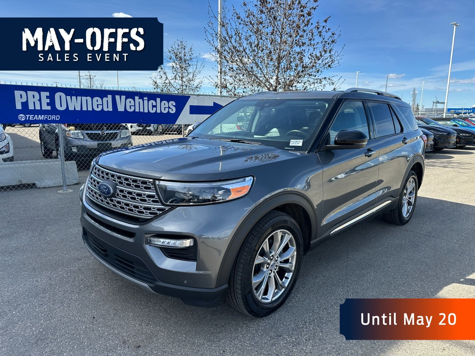 2023 Ford Explorer 2.3L ECOBOOST ENG, LIMITED, TWIN MOONROOF, REVERSE