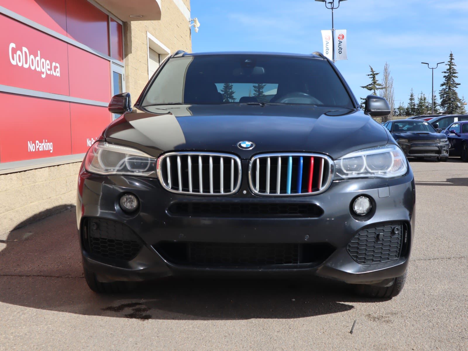 2014 BMW X5 XDRIVE 50I IN BLACK EQUIPPED WITH A 445HP TWIN TUR