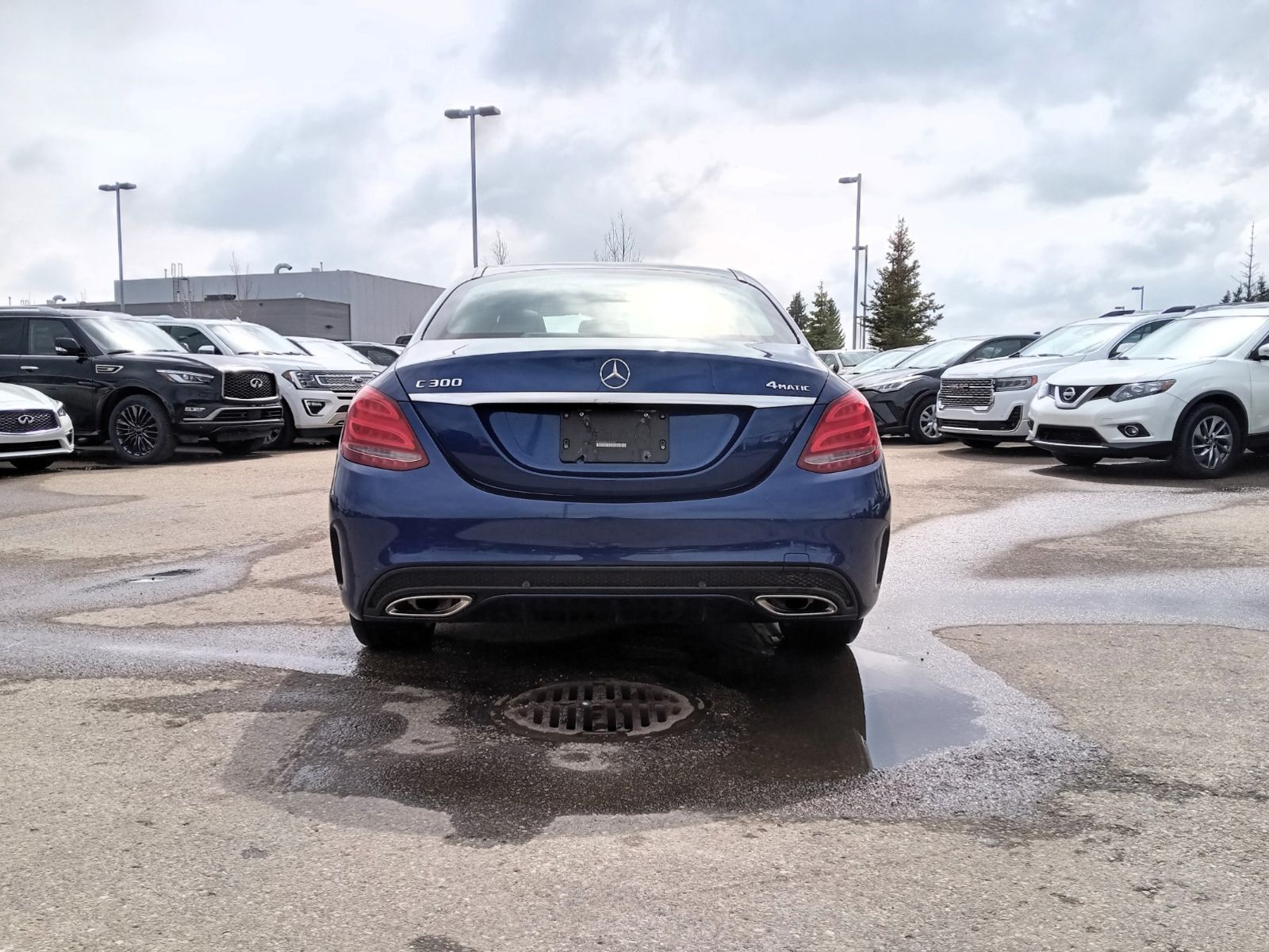 2018 Mercedes-Benz C-Class C 300, 4MATIC, LEATHER, SUNROOF, NAVIGATION