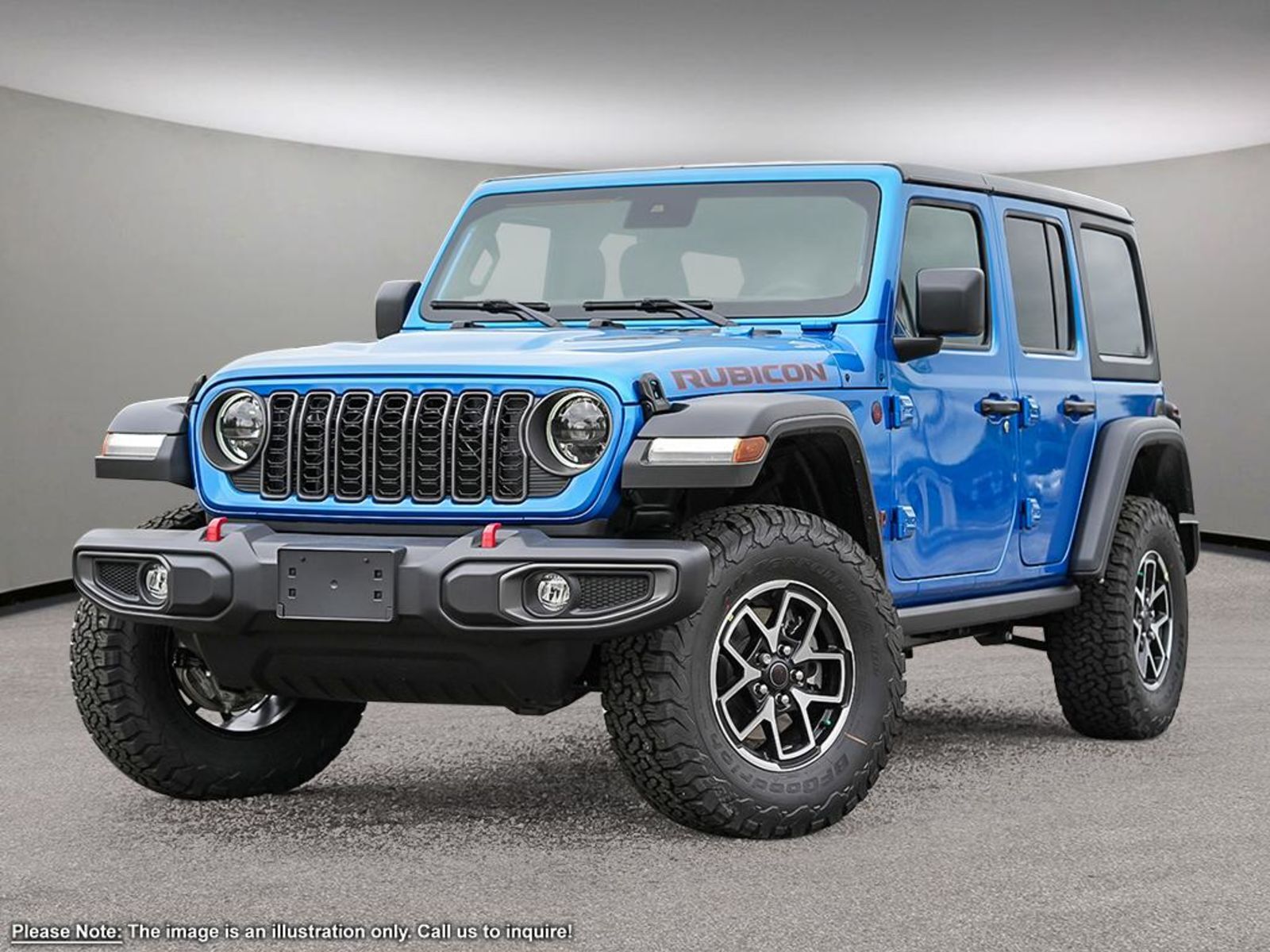 2024 Jeep Wrangler RUBICON IN HYDRO BLUE EQUIPPED WITH A 3.6L V6 , 4X