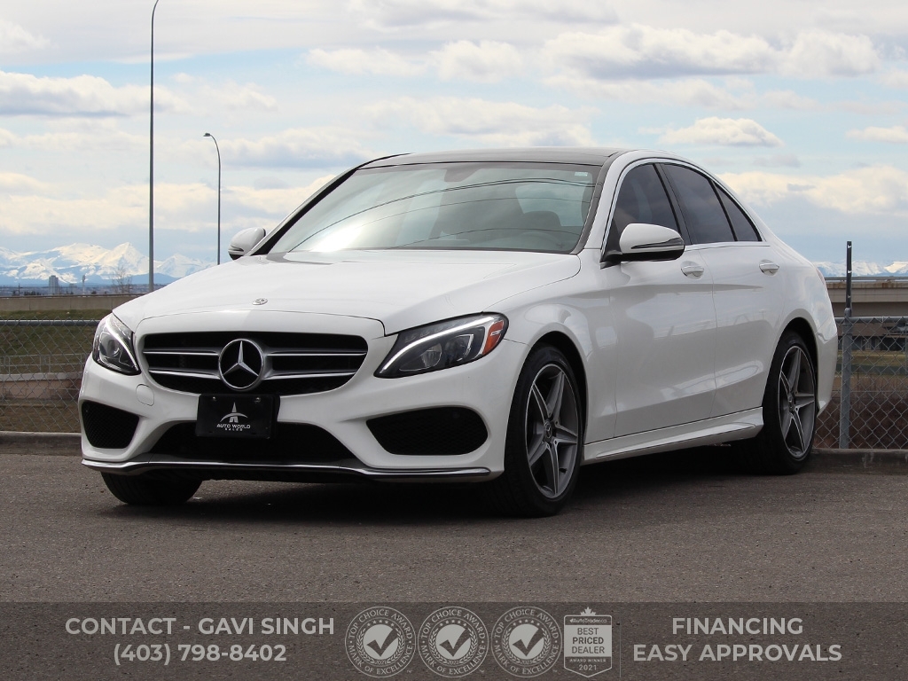 2018 Mercedes-Benz C-Class C300 | AWD | AMG PACK | PAN ROOF |