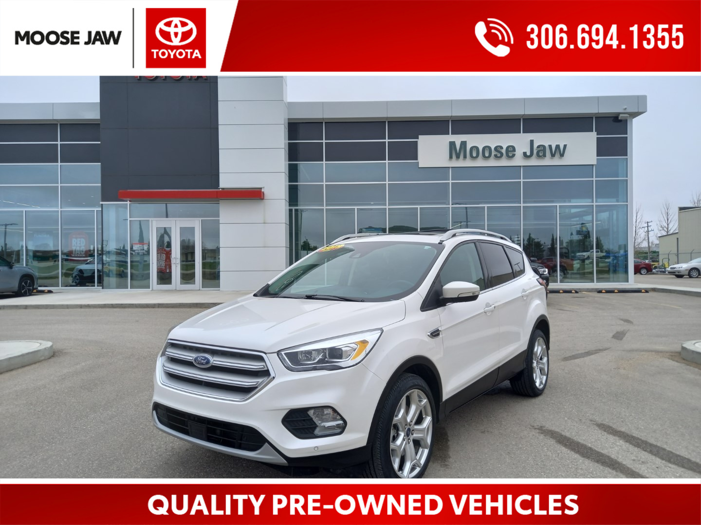 2019 Ford Escape Titanium LOCAL TRADE WITH ONLY 44,345, TOP OF THE 