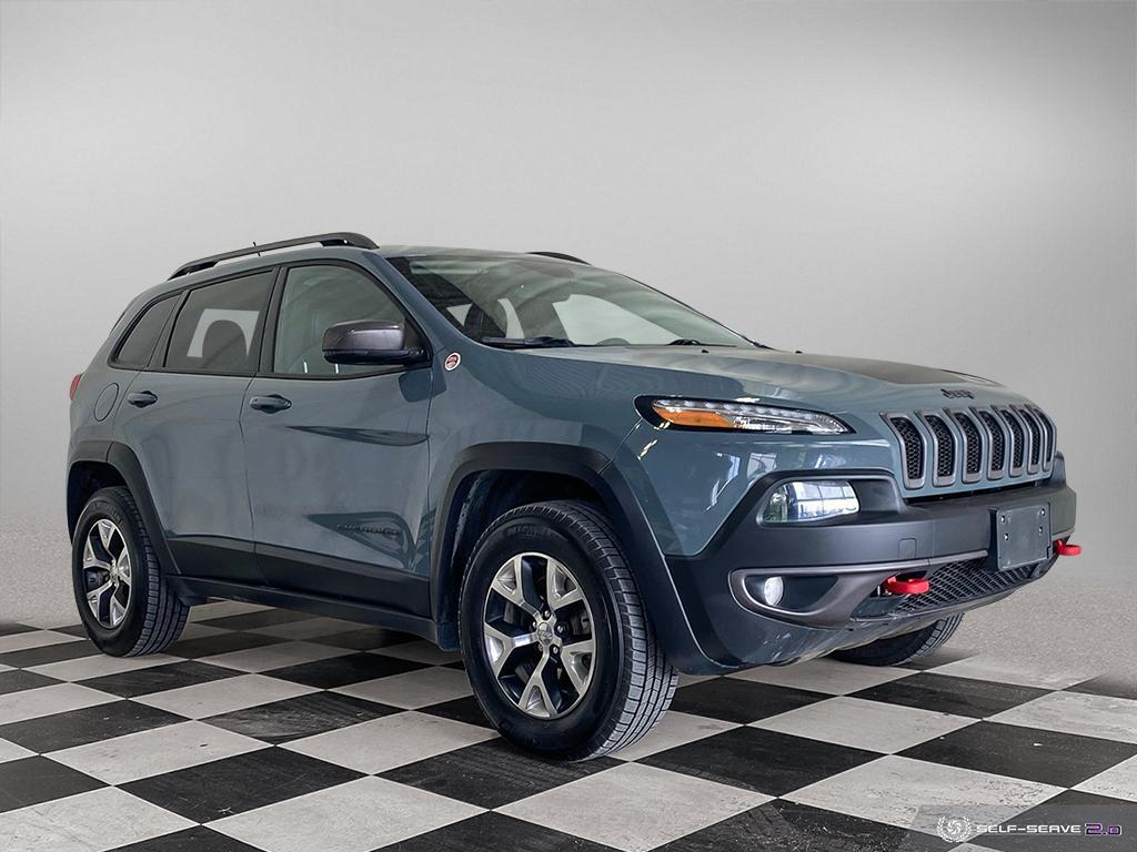 2015 Jeep Cherokee | TRAILHAWK 4x4 | LEATHER | VENTED & HEATED SEATS 