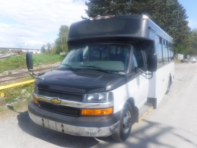 2016 Chevrolet Express G4500 21 Passenger Bus With Wheelchair Accessibili
