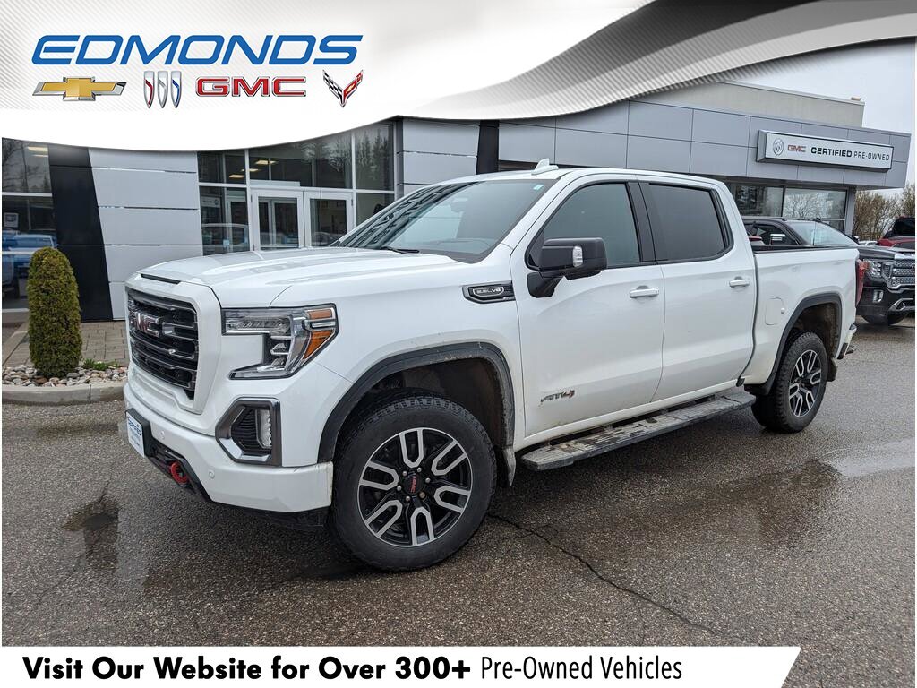 2019 GMC Sierra 1500 AT4AT4, CREW, 4X4, NAV, ROOF, HTD/COOL, TECH, 1-OW