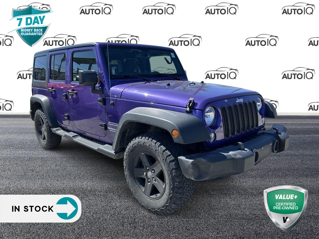 2017 Jeep WRANGLER UNLIMITED Sport Ready For Summer | XTREME PURPLE PEARL | Har