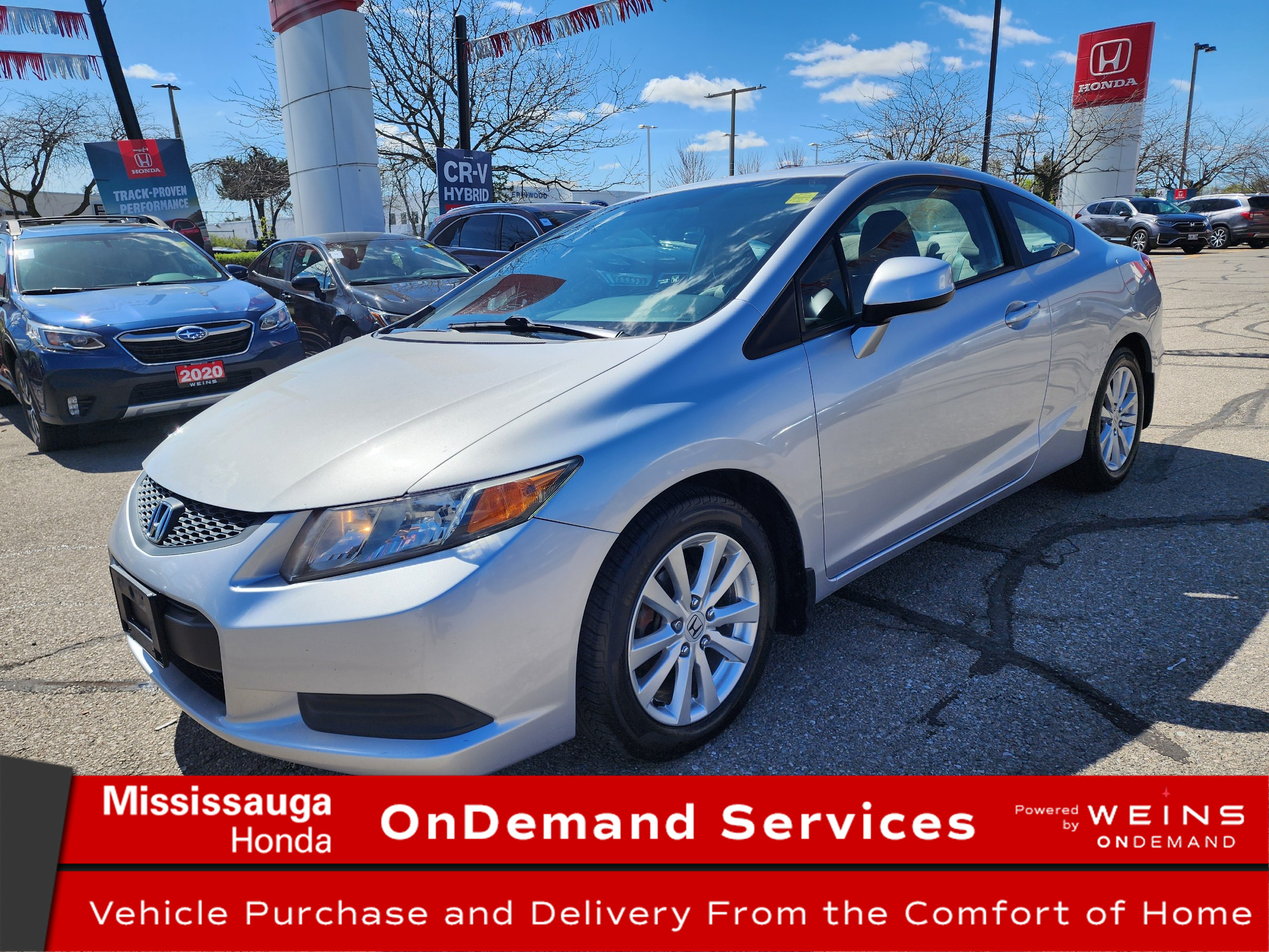 2012 Honda Civic EX / AS-IS/ NO ACCIDENTS
