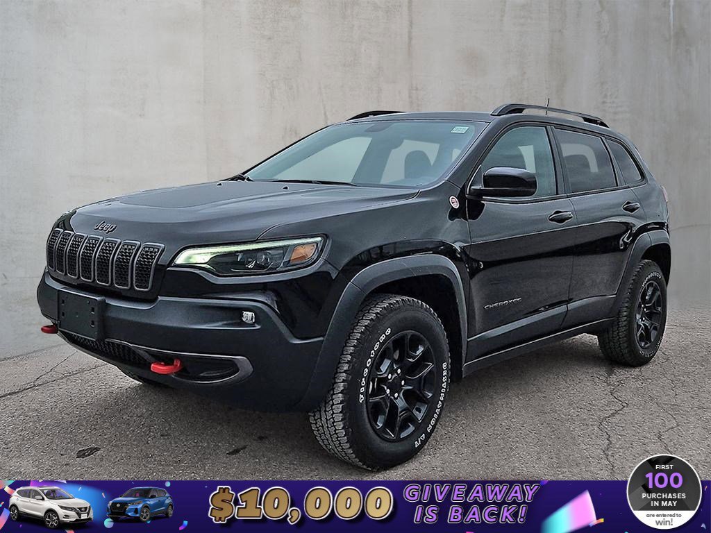 2022 Jeep Cherokee Trailhawk | Heated Steering | Back-Up Camera | Pus