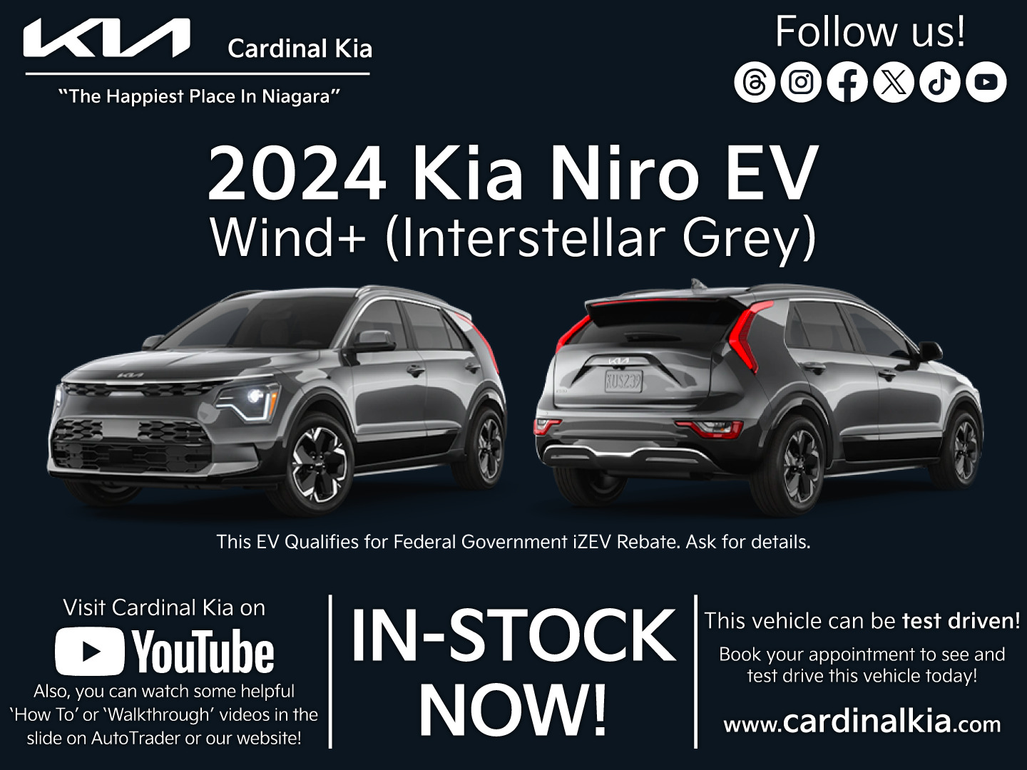 2024 Kia Niro EV Wind+ FWD