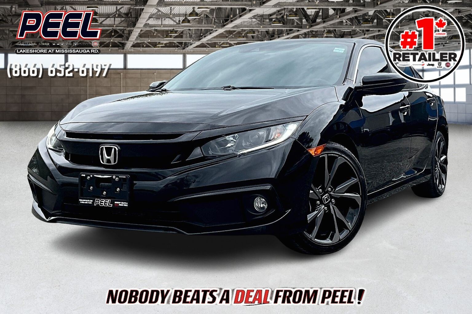 2019 Honda Civic Sedan Sport | Sunroof | Htd Seats | Honda Sensing | FWD