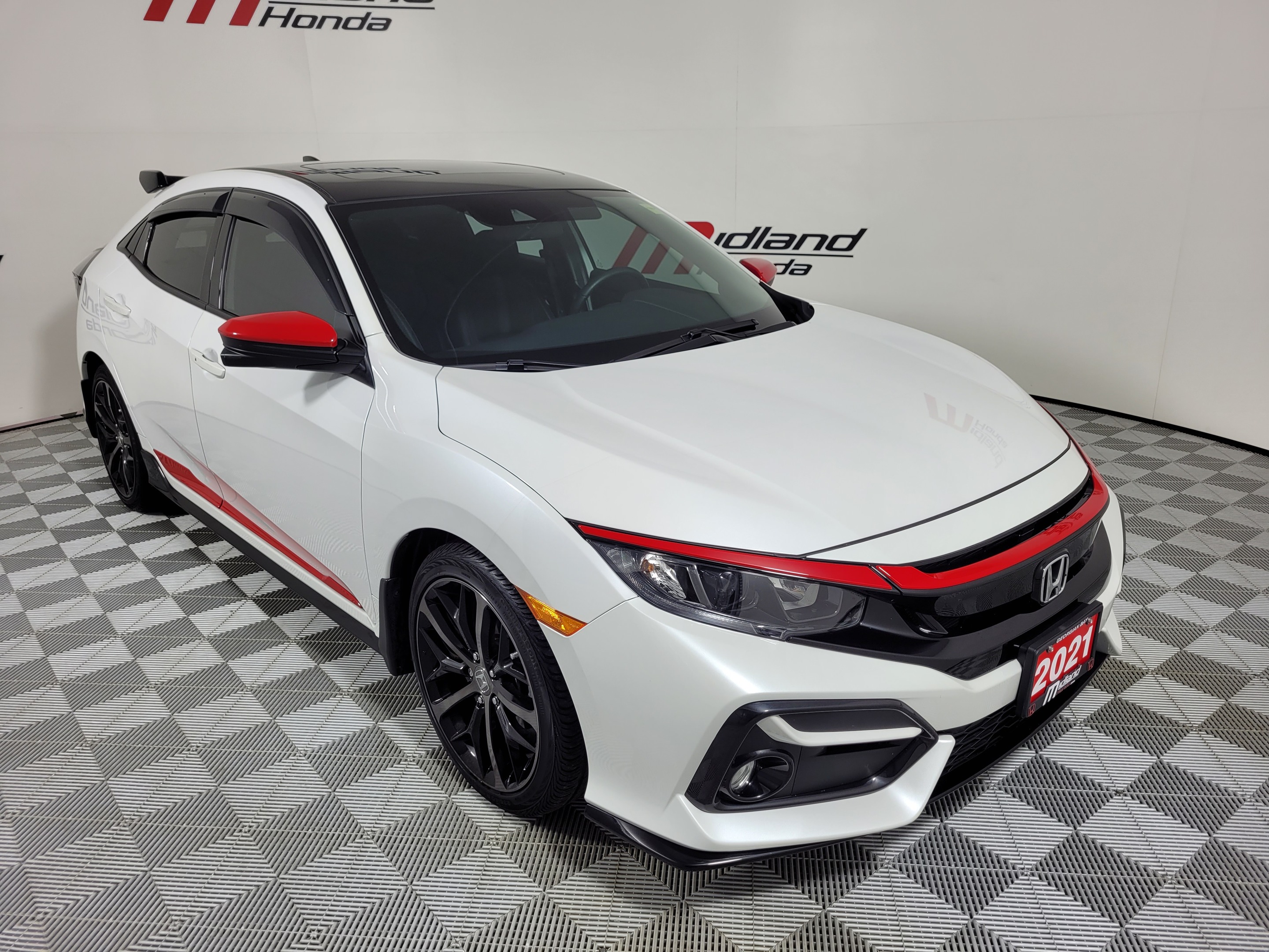 2021 Honda Civic Sport Hatchback | Alot Of Honda Accessories!