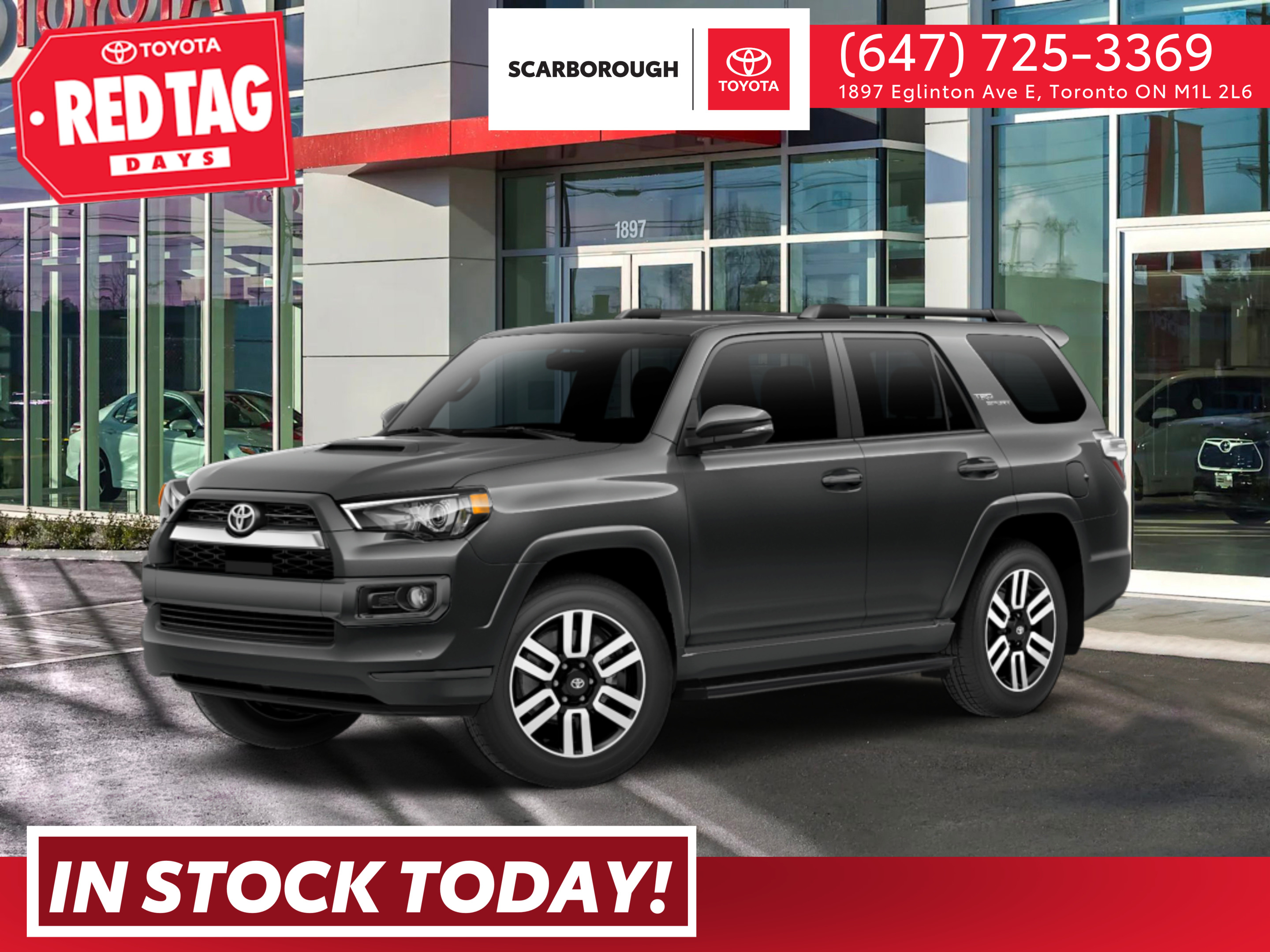 2024 Toyota 4Runner 4WD TRD Sport- IN STOCK TODAY!