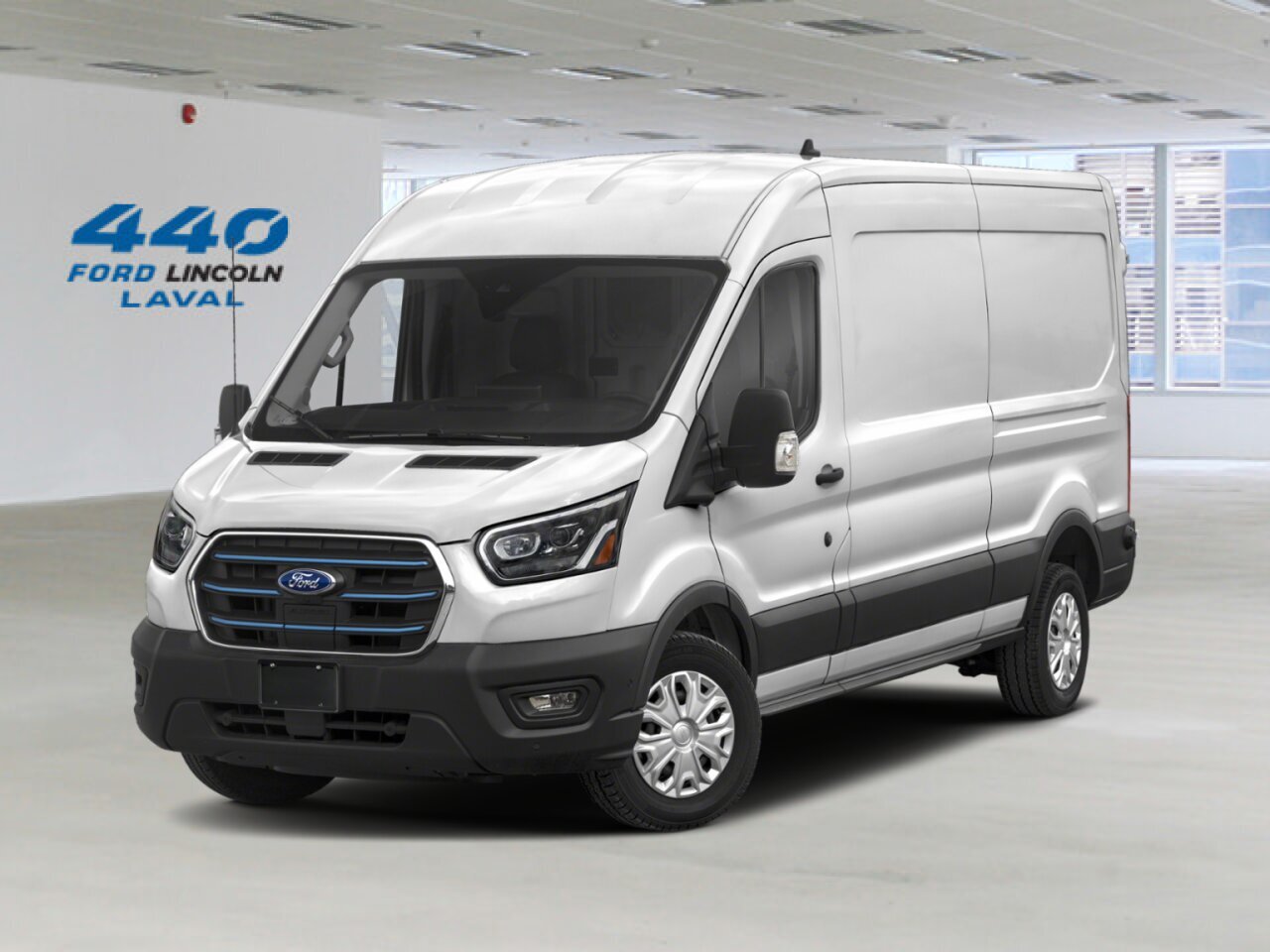 2023 Ford E-Transit Cargo Van T-350 148 EL Hi Rf 9500 GVWR RWD