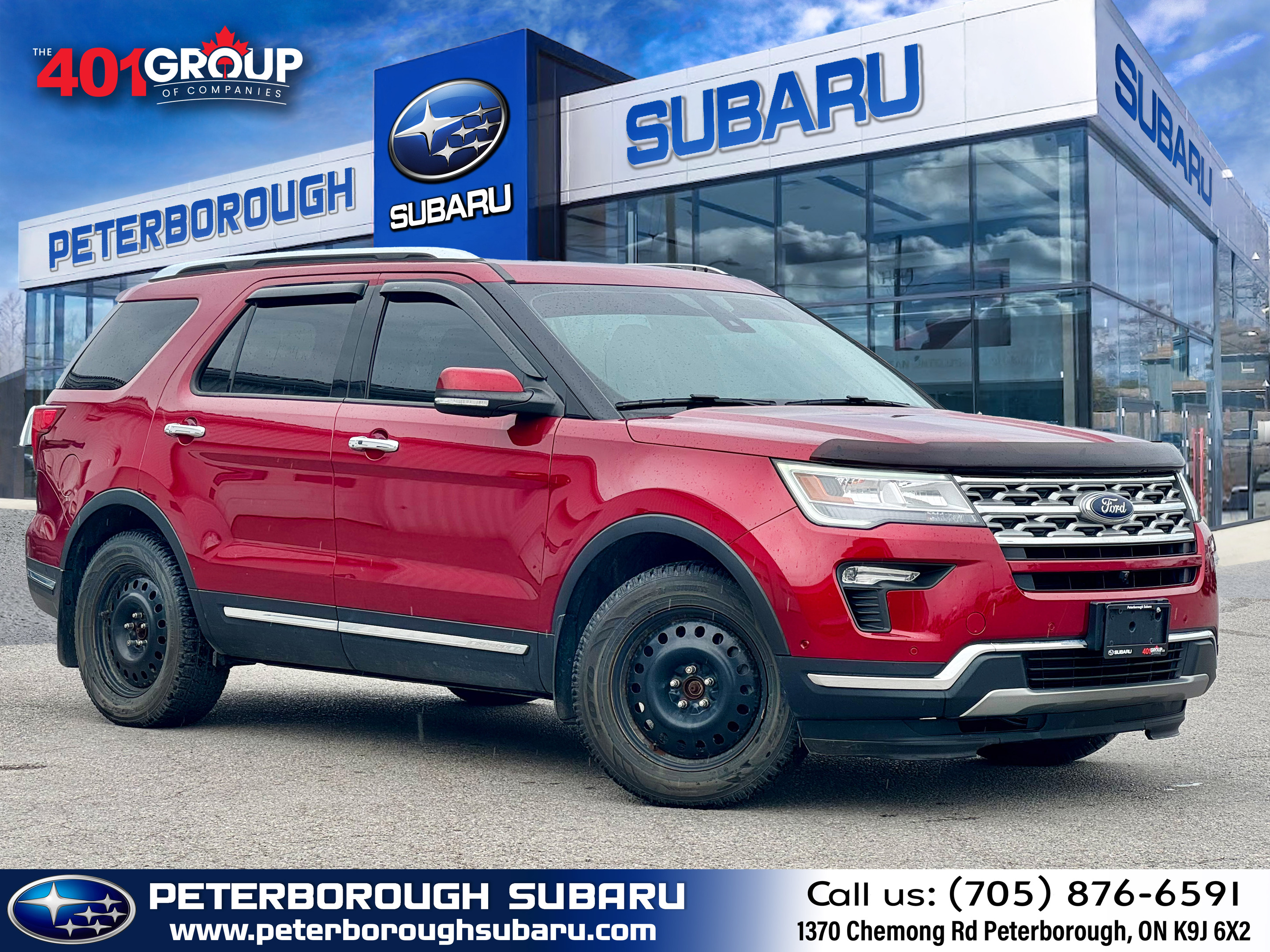 2019 Ford Explorer Limited 4WD | Sunroof | Heat/Cool Leather Seats 