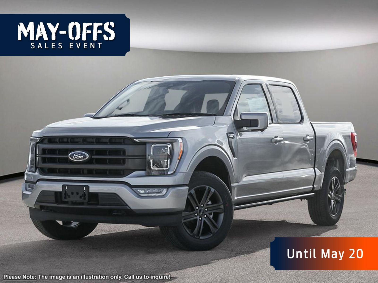 2023 Ford F-150 3.5L V6 ECOBOOST ENG, LARIAT, TWIN MOONROOF, POWER