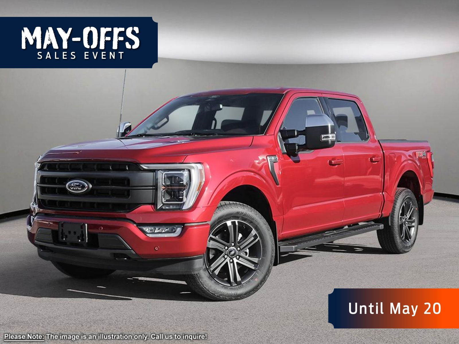 2023 Ford F-150 502A LARIAT, 3.5L ECOBOOST, CONNECTED NAVIGATION, 