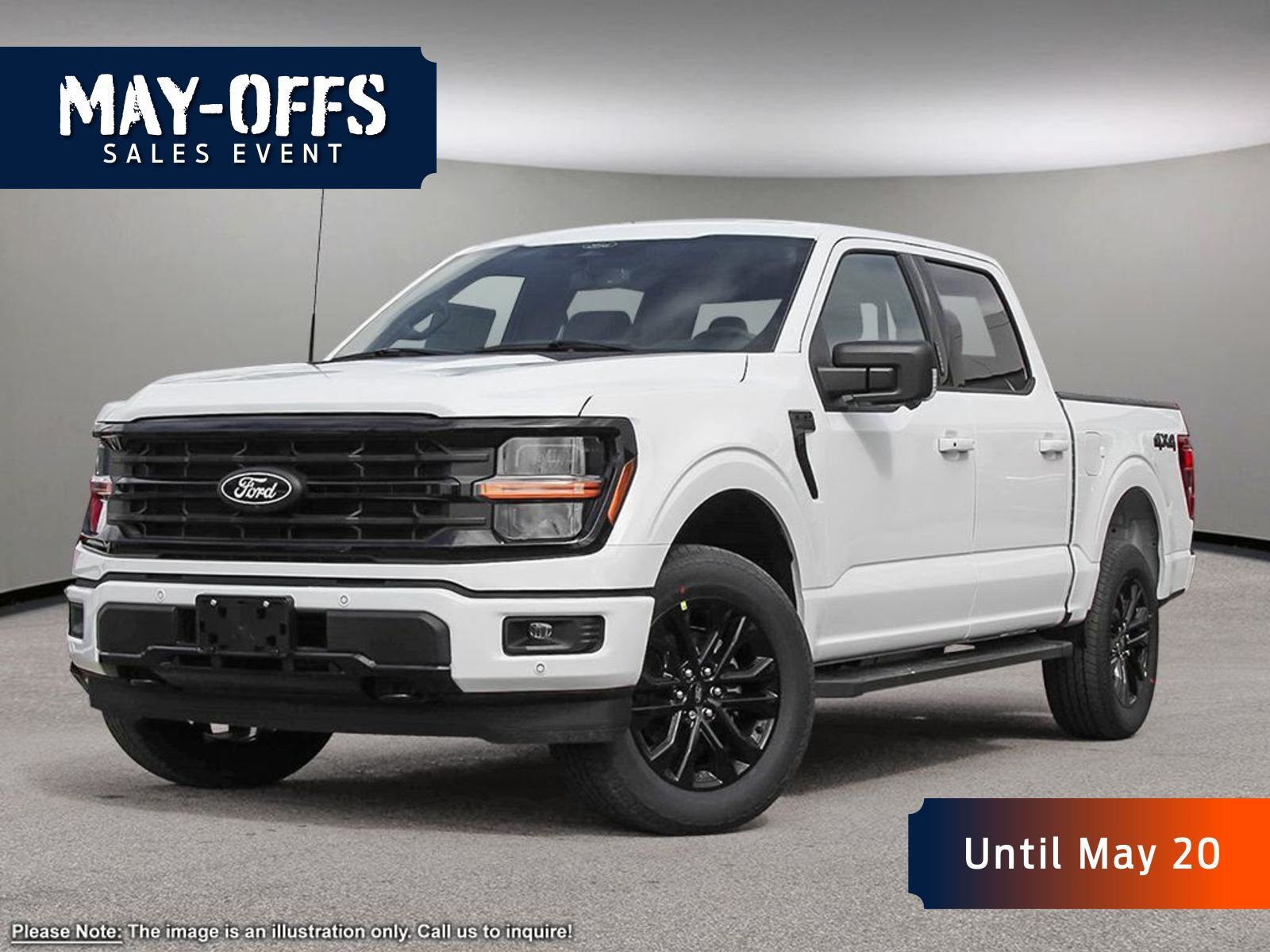 2024 Ford F-150 302A XLT, 3.5L ECOBOOST, BLACK APPEARANCE PACKAGE,