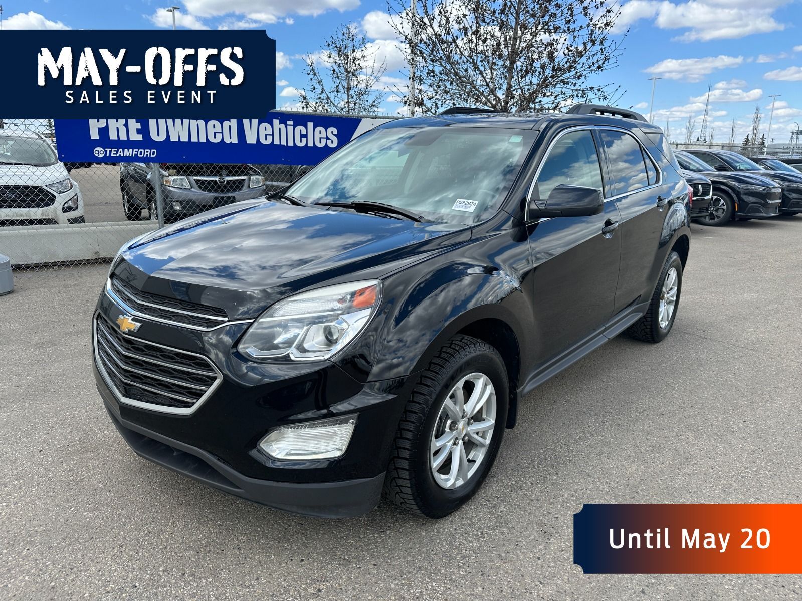 2017 Chevrolet Equinox LT - AWD, CLOTH, POWER OPTIONS, VOICE ACTIVATED SY