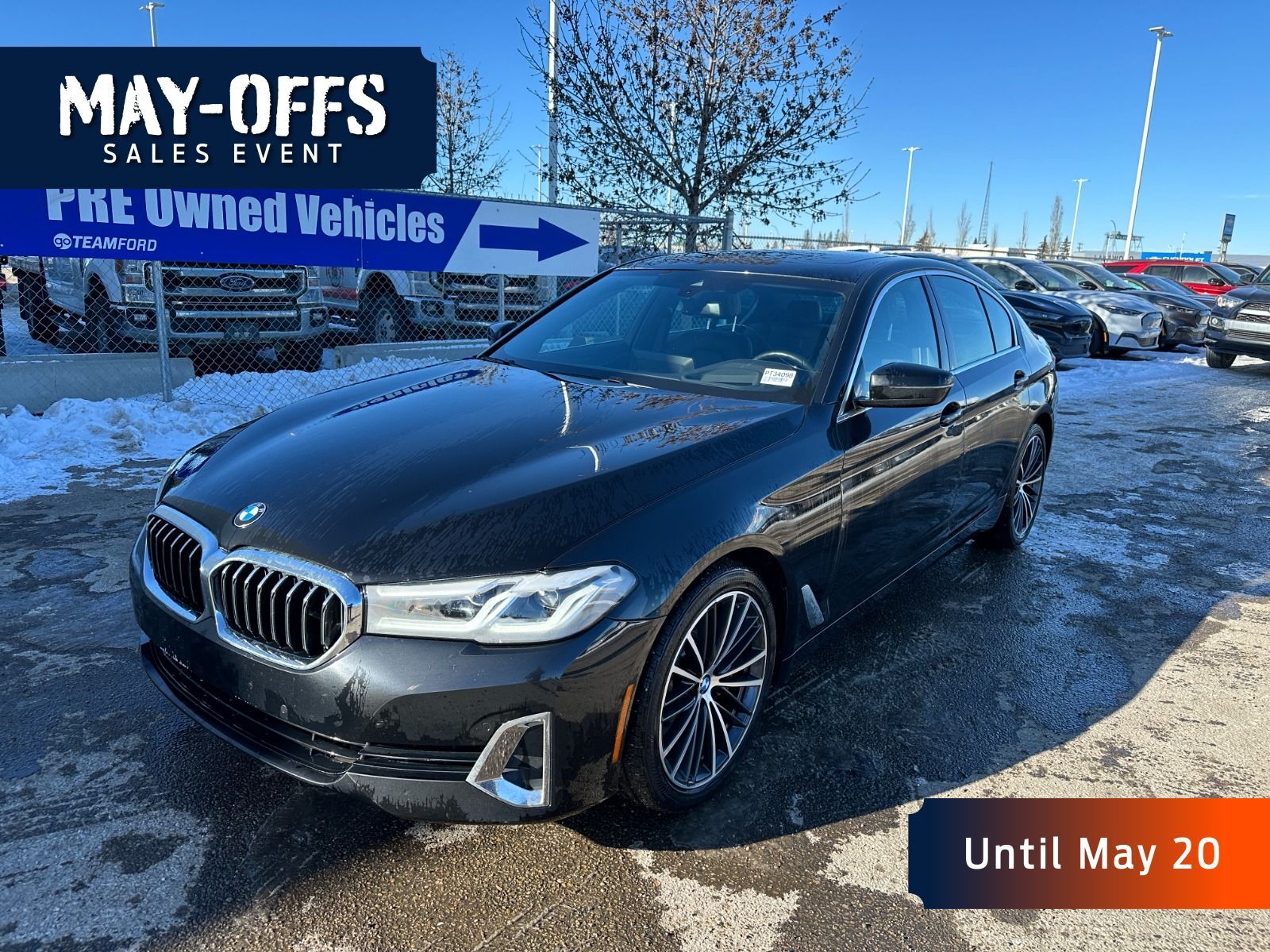 2021 BMW 5 Series 530I-  xDRIVE, LEATHER, SUN ROOF, HEATED SEATS, RE