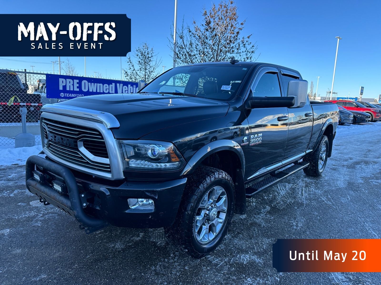 2018 Ram 3500 LIMITED TUNGSTEN EDITION - HEATED AND COOLED SEATS