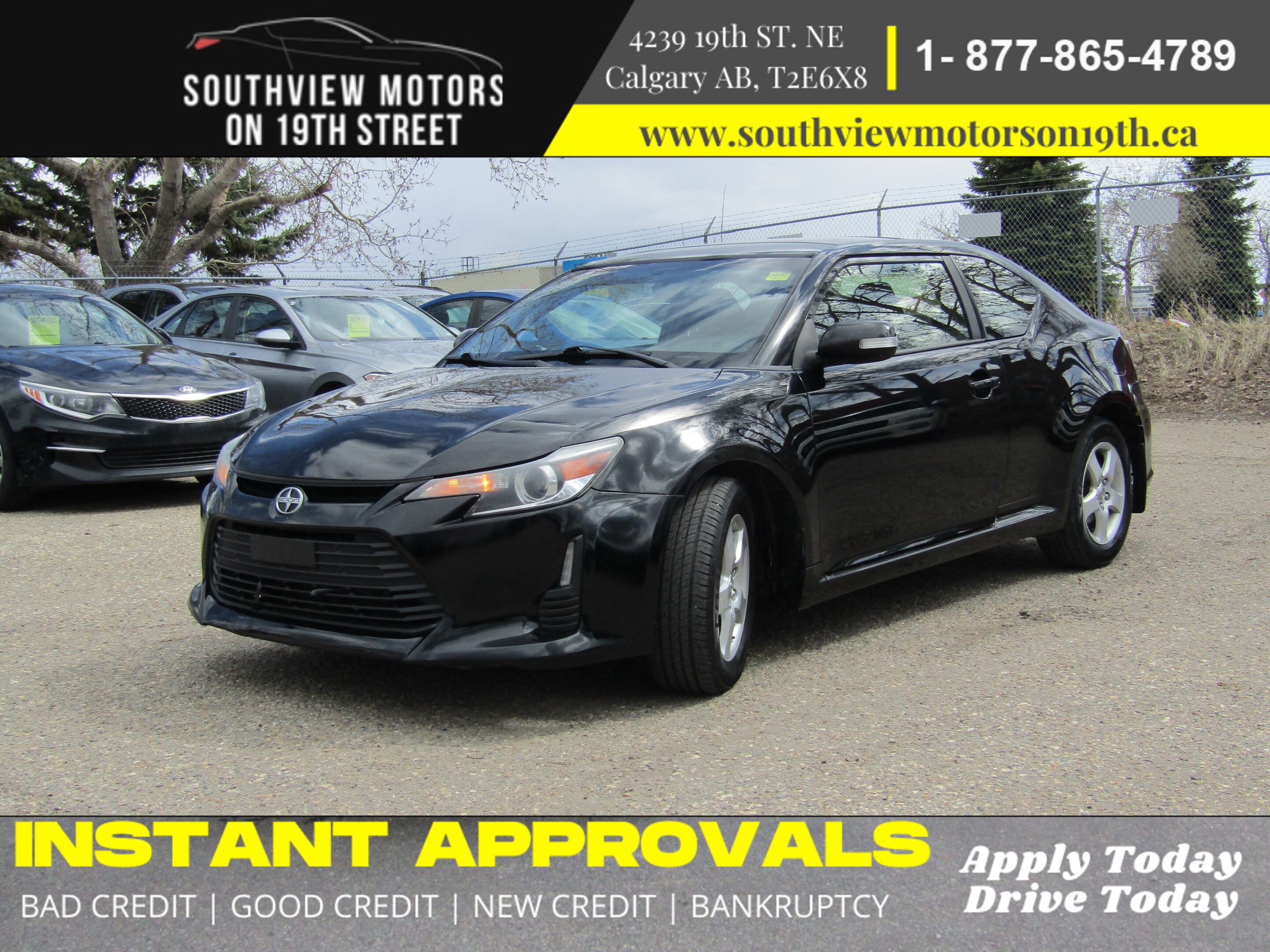 2015 Scion tC 6 SPD MANUAL-SUNROOF-LOW KMS *FINANCING AVAILABLE*