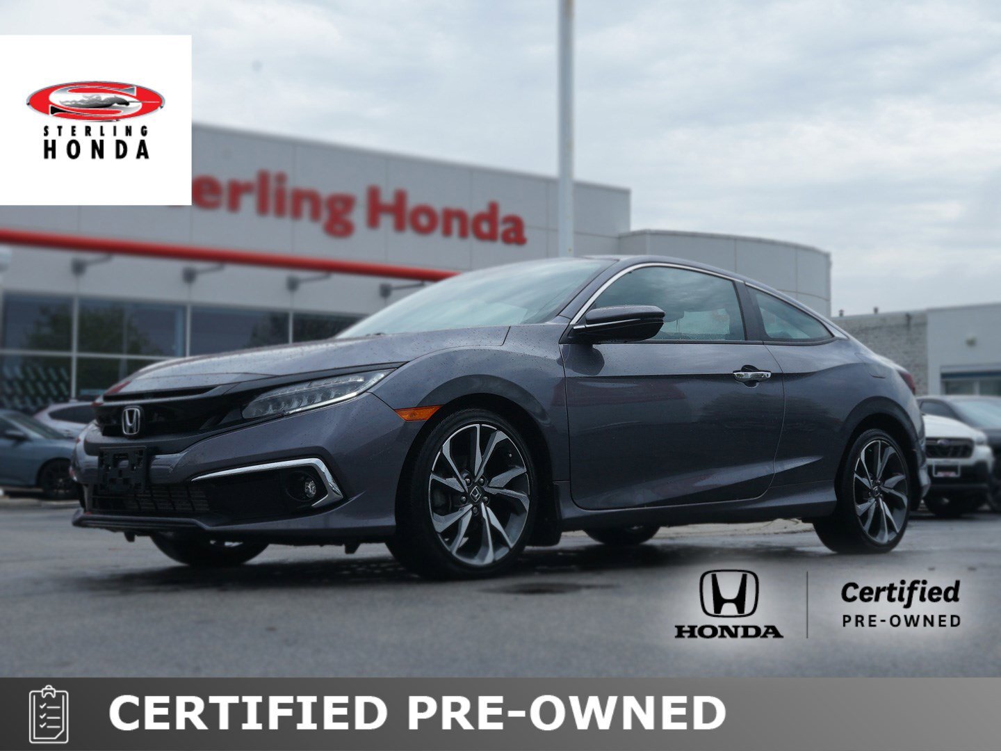 2020 Honda Civic Coupe TOURING | CLEAN CARFAX | HONDA CERTIFIED