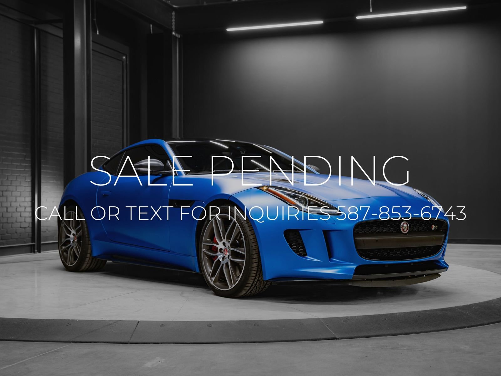 2016 Jaguar F-Type R | Satin Blue Wrap | Heated Seats & Steering Whee