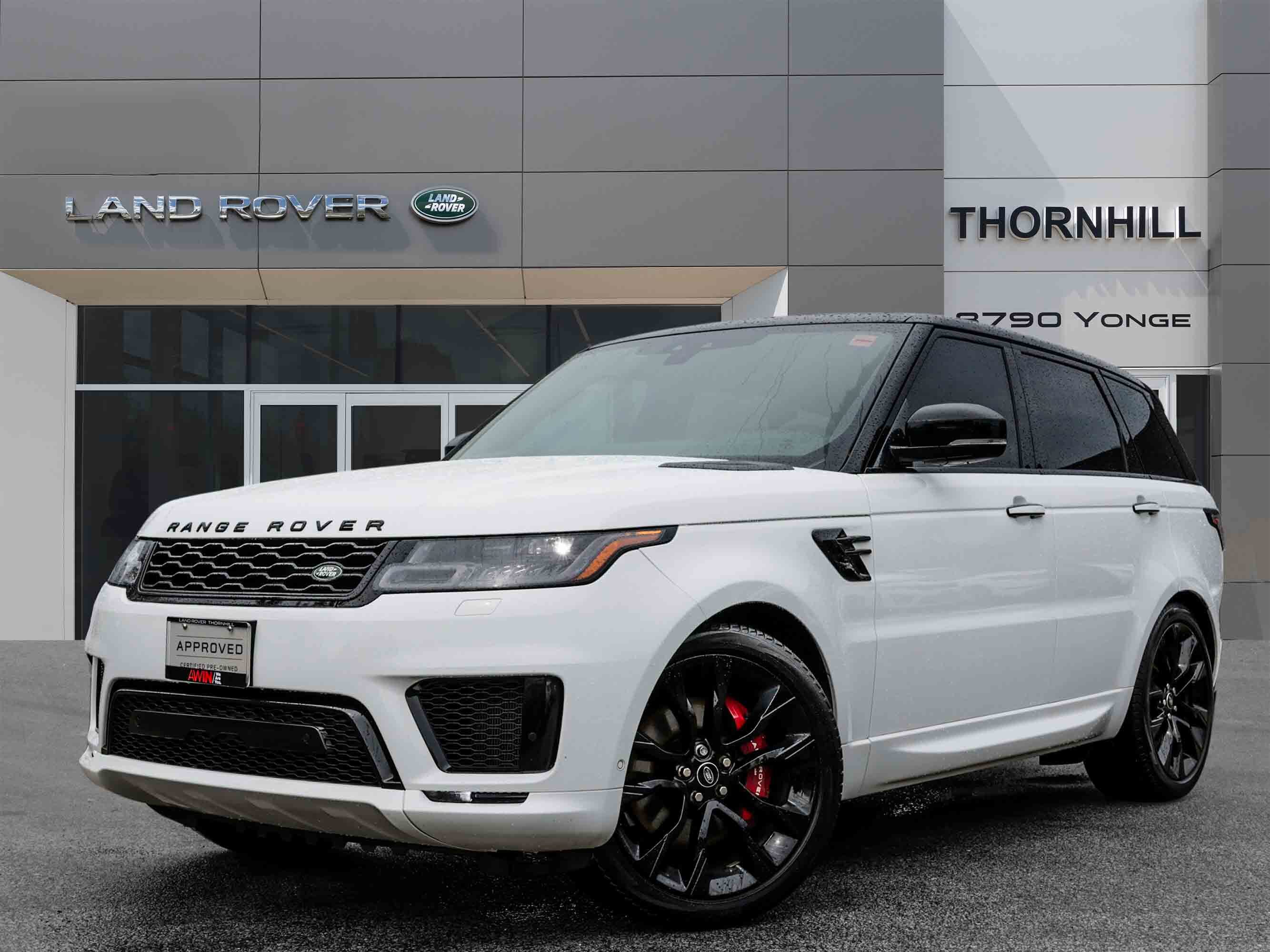 2022 Land Rover Range Rover Sport MHEV HST 5YR/160KM CPO!! 22"RIMS!! LOW KM!! LOADED