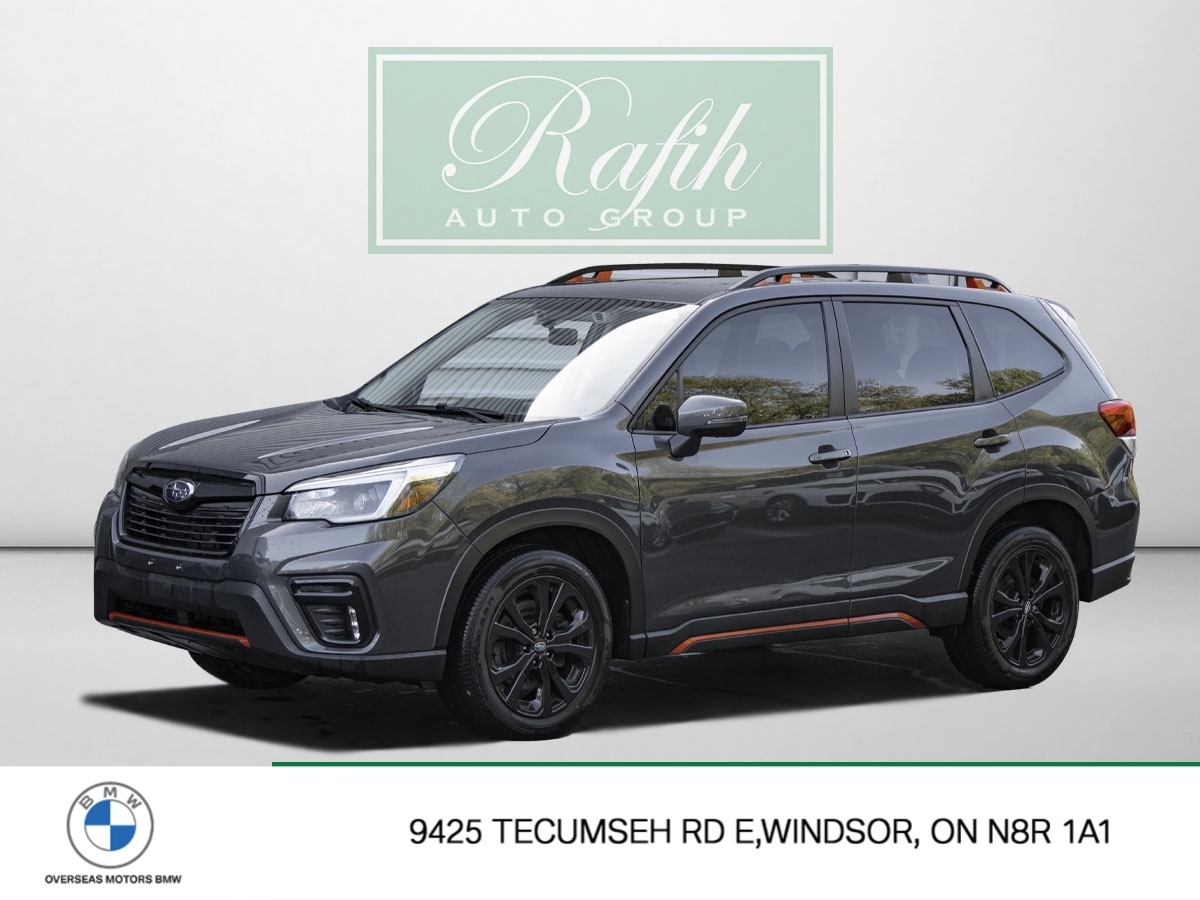 2021 Subaru Forester SPORT PACKAGE-TWO TONE ACCENTS THROUGH OUT-NAVI-X 