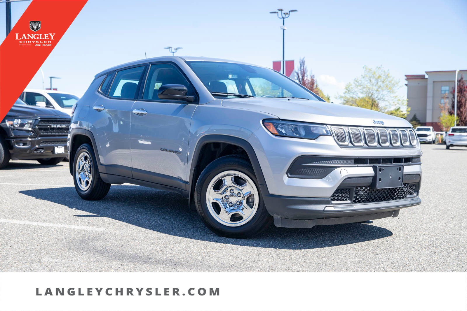 2022 Jeep Compass Sport Backup Cam | Accident Free | Heated Seats