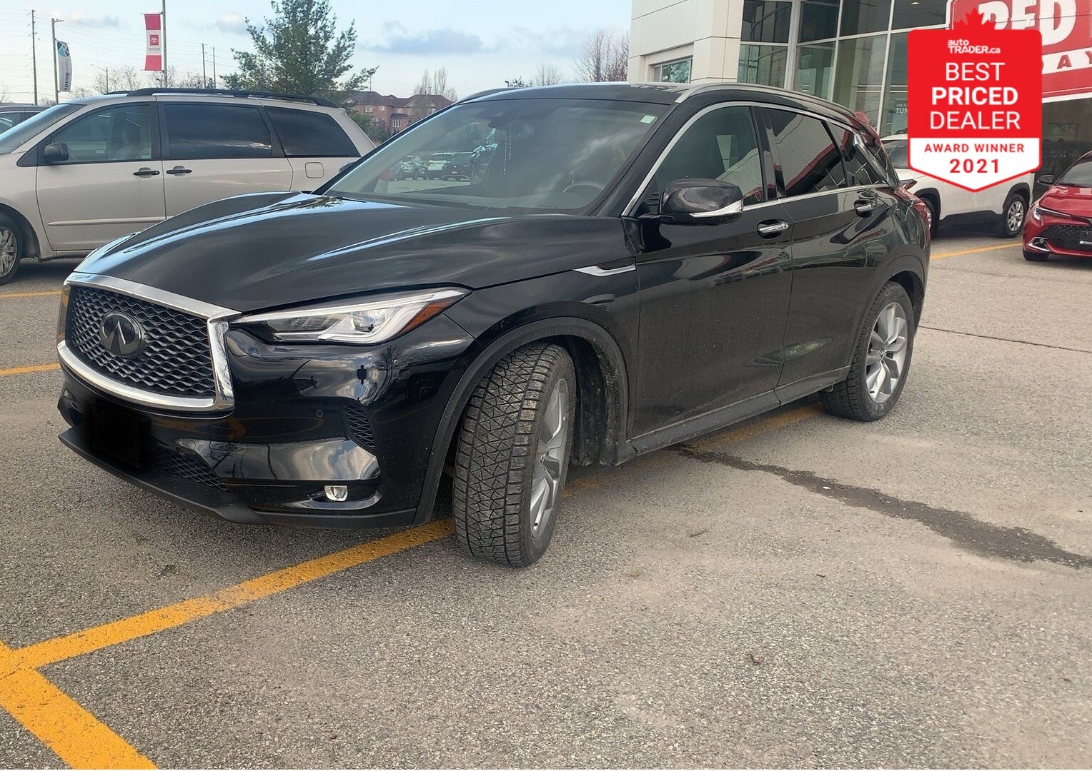 2019 Infiniti QX50 ProACTIVE, Loaded, One Owner, 22763 kms below avg