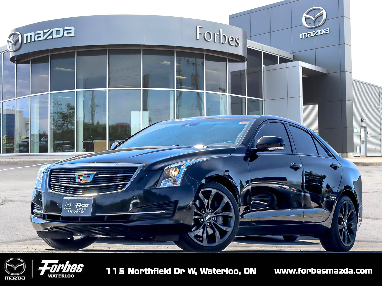 2017 Cadillac ATS LUXURY AWD-CARBON BLACK SPORT PACKAGE-CLEAN CARFAX