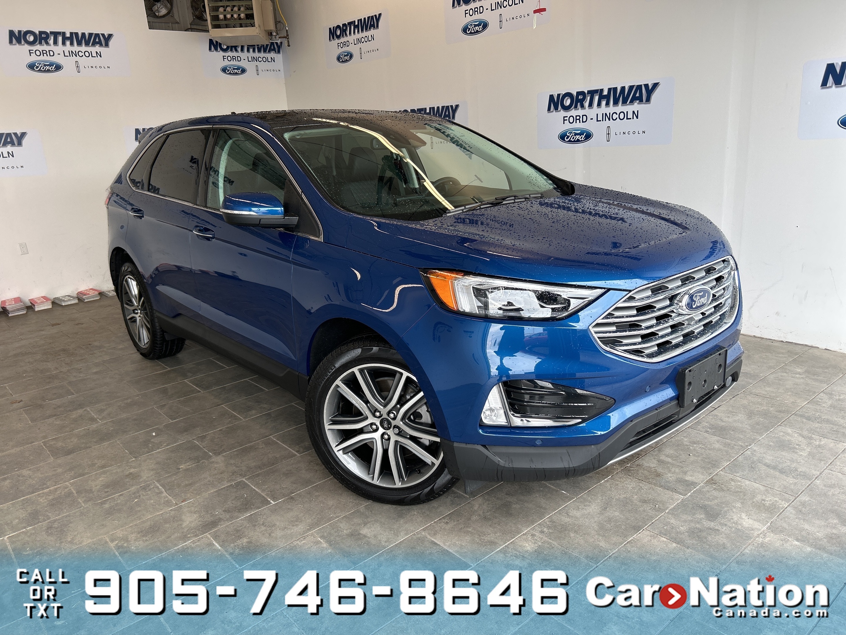 2024 Ford Edge TITANIUM | AWD | LEATHER | PANO ROOF | NAVIGATION