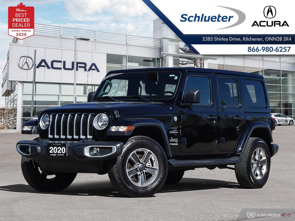 2020 Jeep WRANGLER UNLIMITED Sahara 4x4 - No Accidents! 1 Owner! 