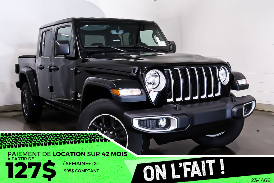 2023 Jeep Gladiator OVERLAND TEMPS FROID/TOÎT COUL CARROSSERIE/BÂCHE/2