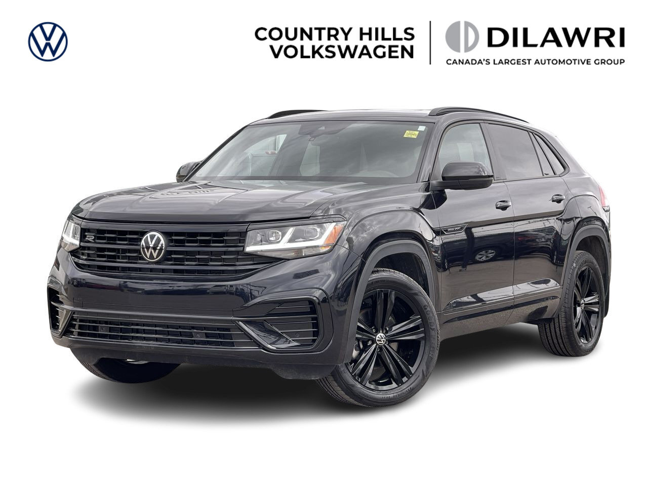2023 Volkswagen Atlas Cross Sport Highline AWD Leather 3.6L V6 Locally Owned/One Own