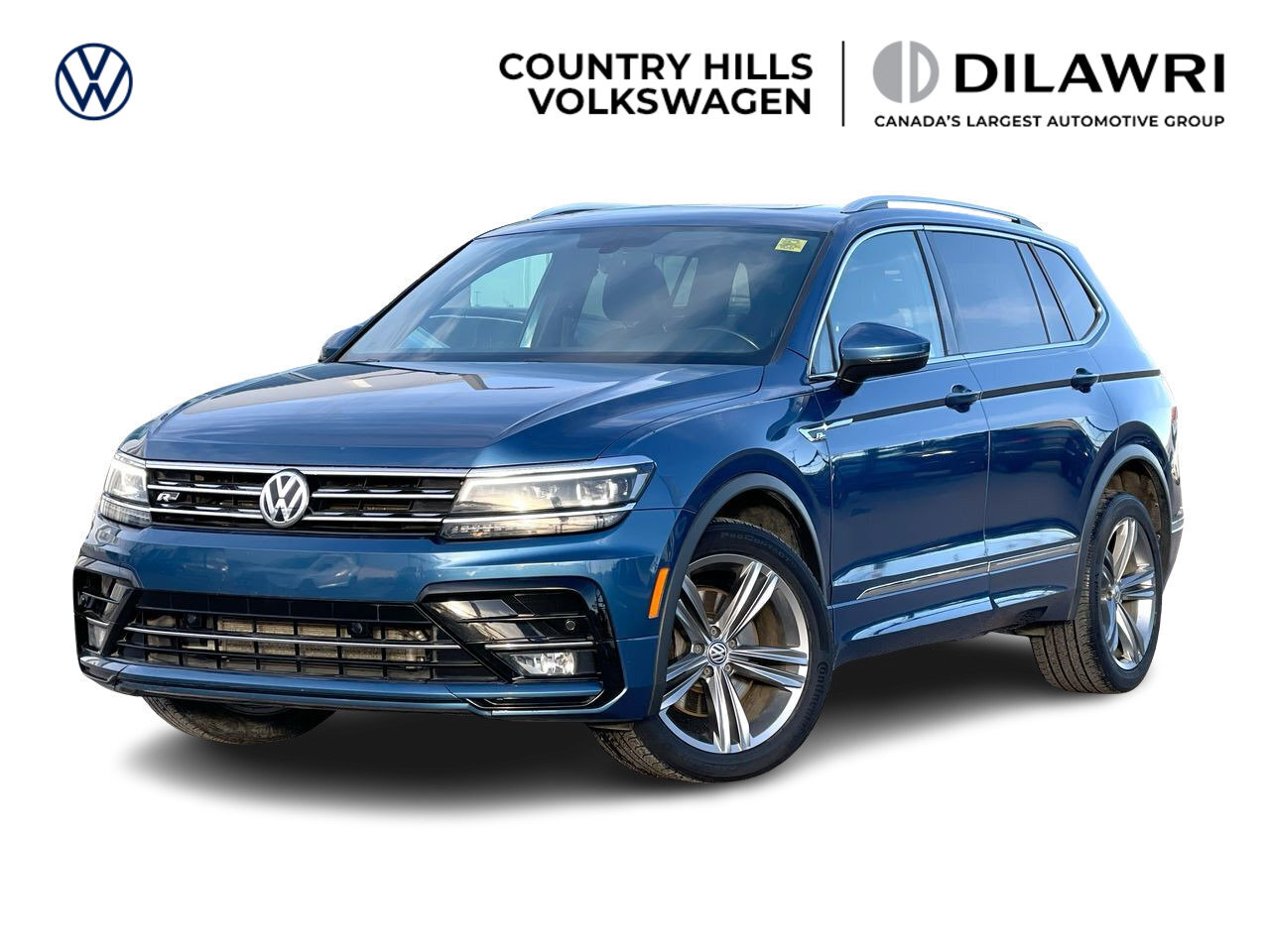 2018 Volkswagen Tiguan Highline AWD 2.0L TSI LOW KMS Locally Owned / 
