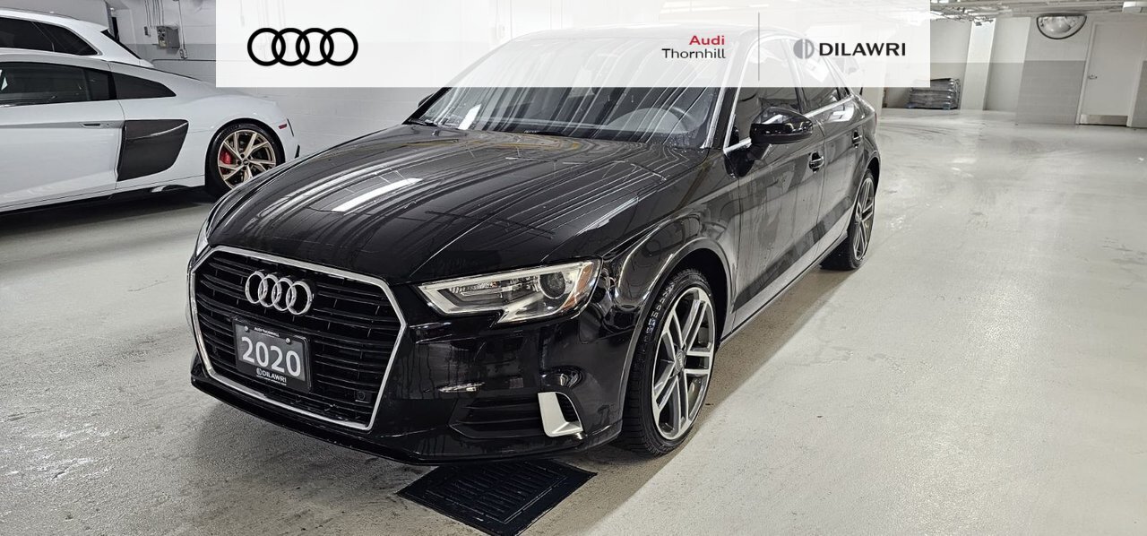 2020 Audi A3 40 2.0T Komfort ONE OWNER | NO ACCIDENT | NAVI | R
