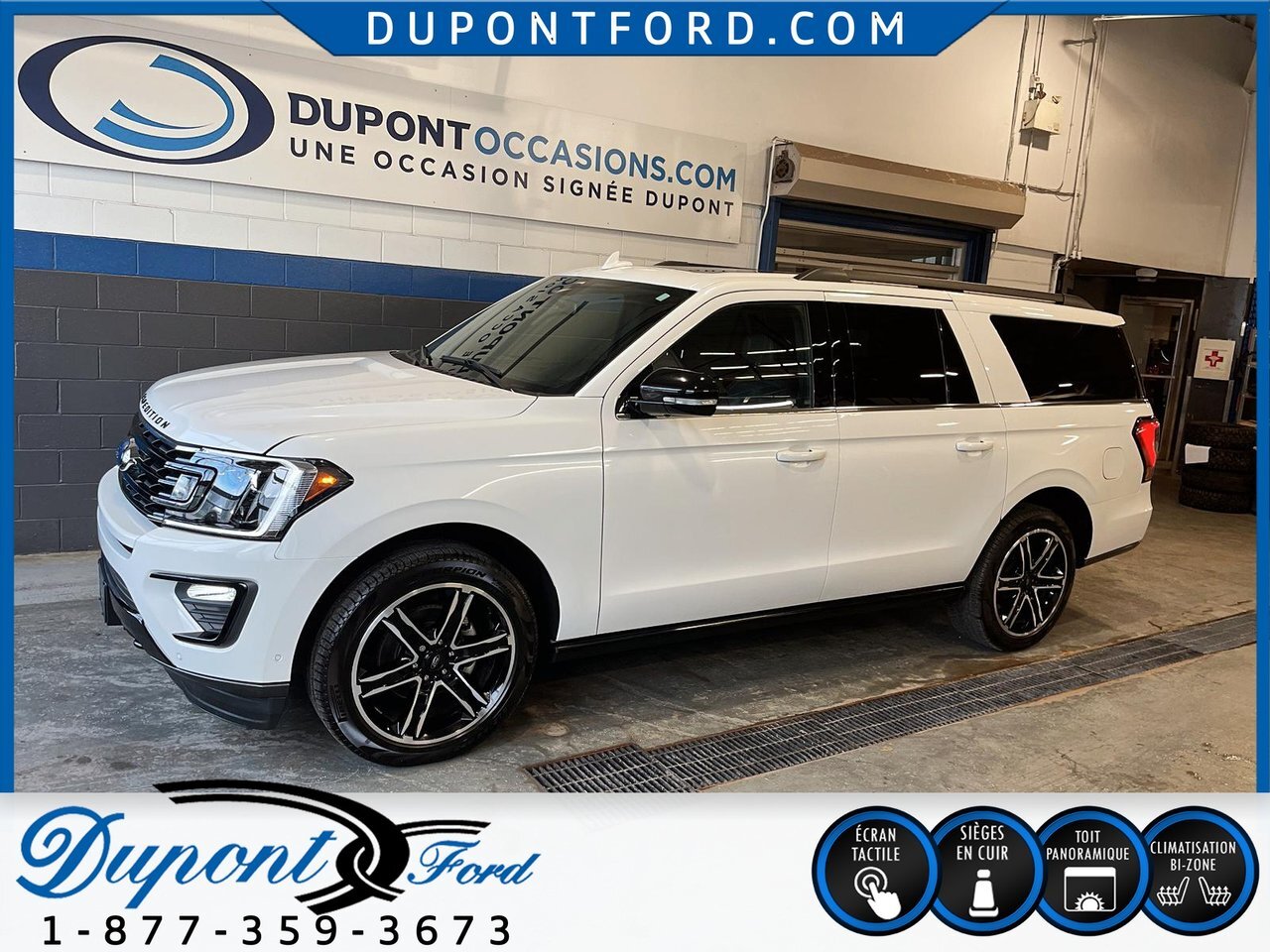 2021 Ford Expedition LIMITED MAX CUIR GPS TOIT TRES BAS KILOMETRAGE