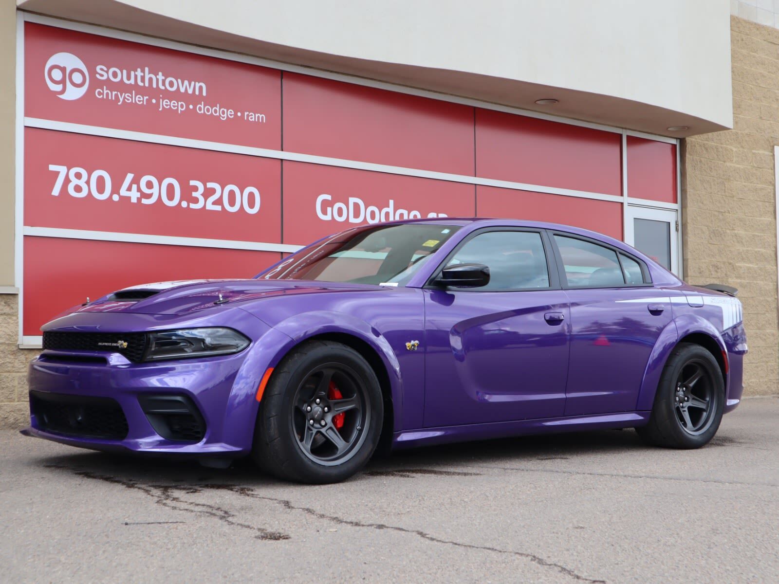 2023 Dodge Charger SUPER BEE SPECIAL EDITION WIDEBODY IN PLUM CRAZY P