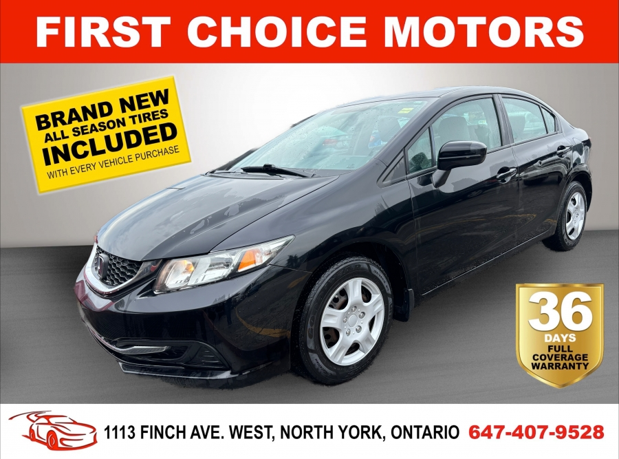 2014 Honda Civic LX ~MANUAL, FULLY CERTIFIED WITH WARRANTY!!!~