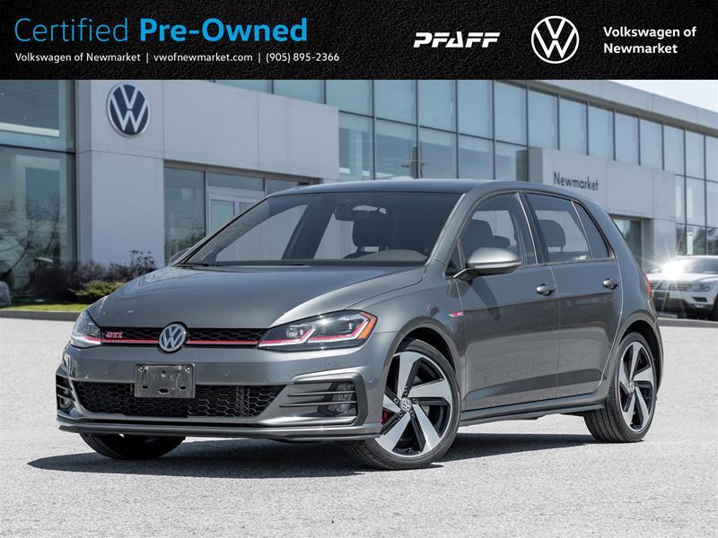 2020 Volkswagen Golf GTI Autobahn | MANUAL| NO ACCIDENTS| 1-OWNER| LOW KMS