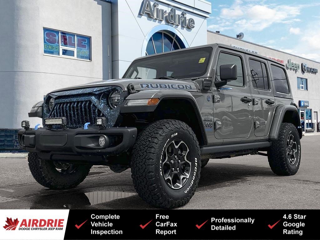 2021 Jeep Wrangler 4xe Unlimited Rubicon | 4XE | Heated Seats | Heated St