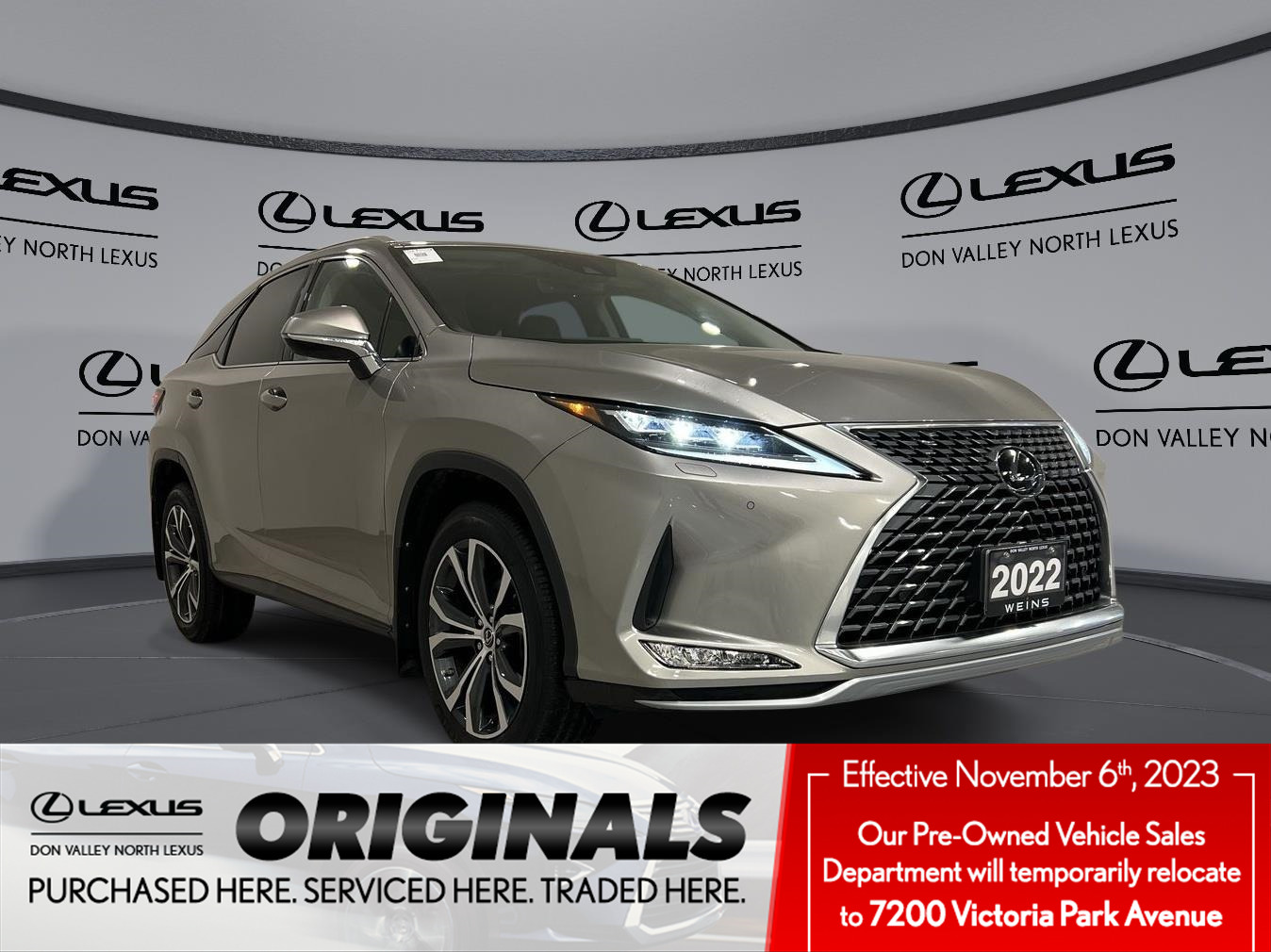 2022 Lexus RX 350 LUXURY PKG-NAVIGATION-HEATED AND VENTED SEATS