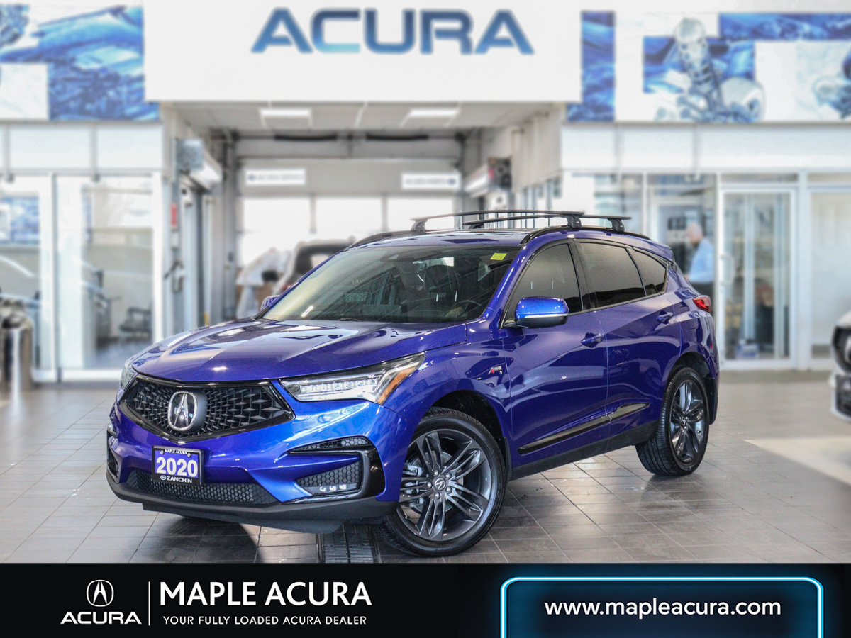 2020 Acura RDX A-Spec | Bought here, Serviced here | No Accidents