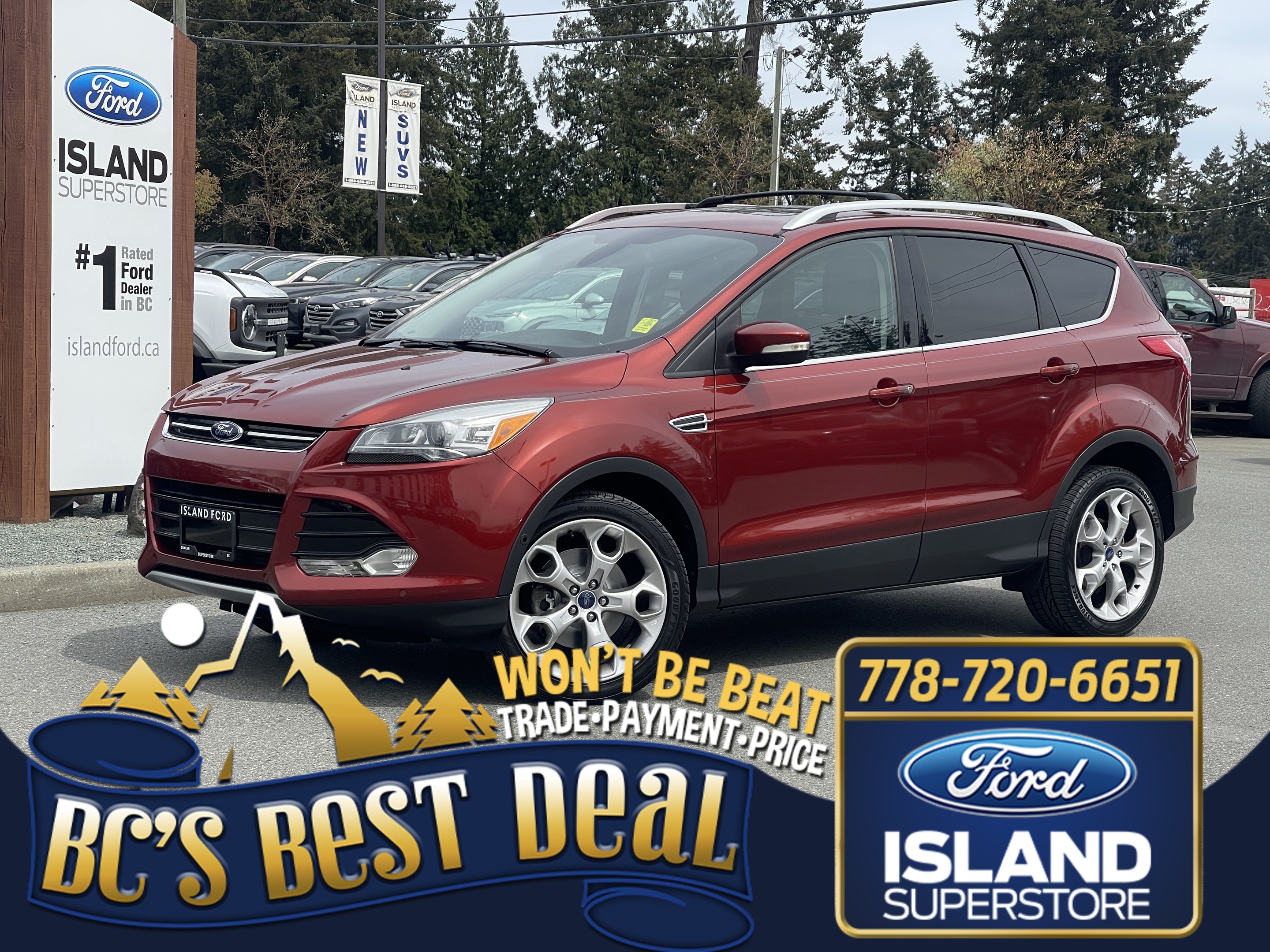 2014 Ford Escape Titanium | One Owner | AWD