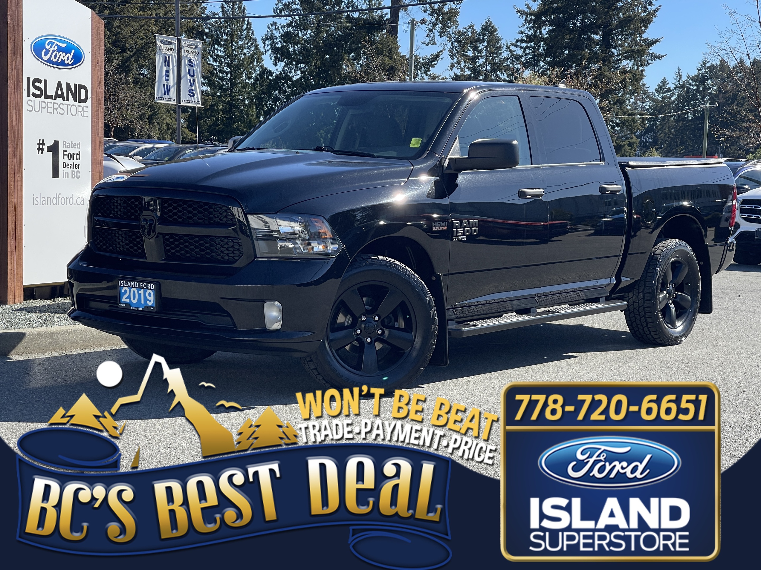 2019 Ram 1500 Classic No Accidents | One Owner | 4x4